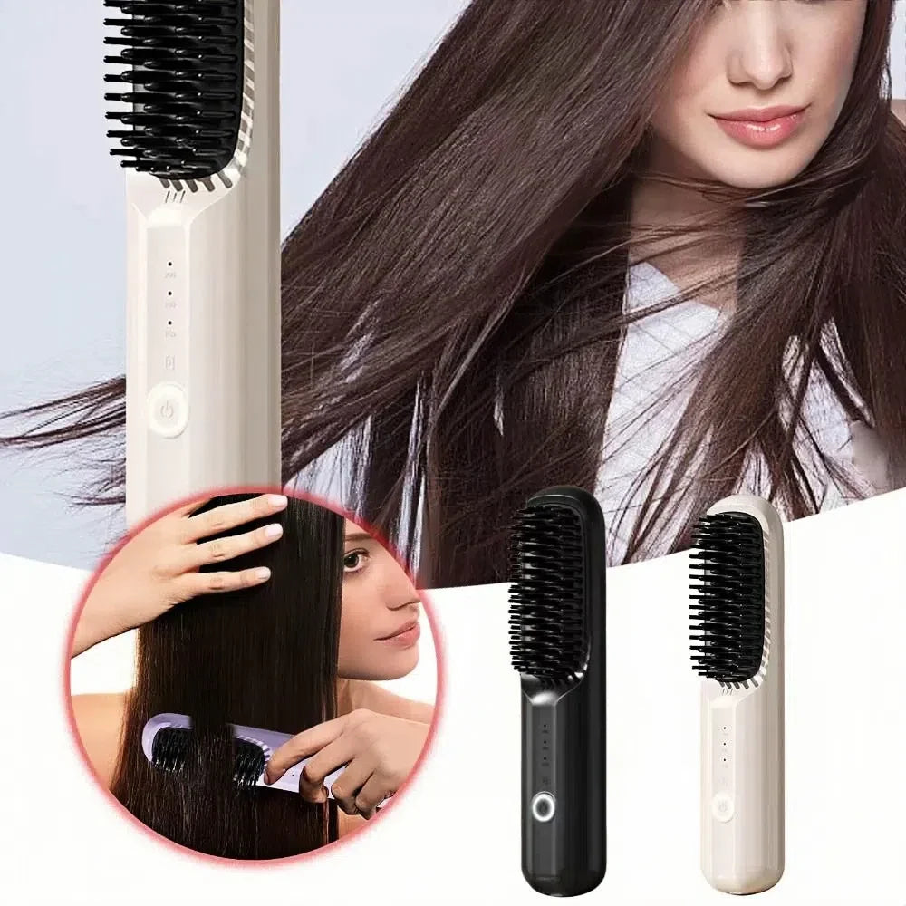 Brosse Lissante Ionique Sans Fil