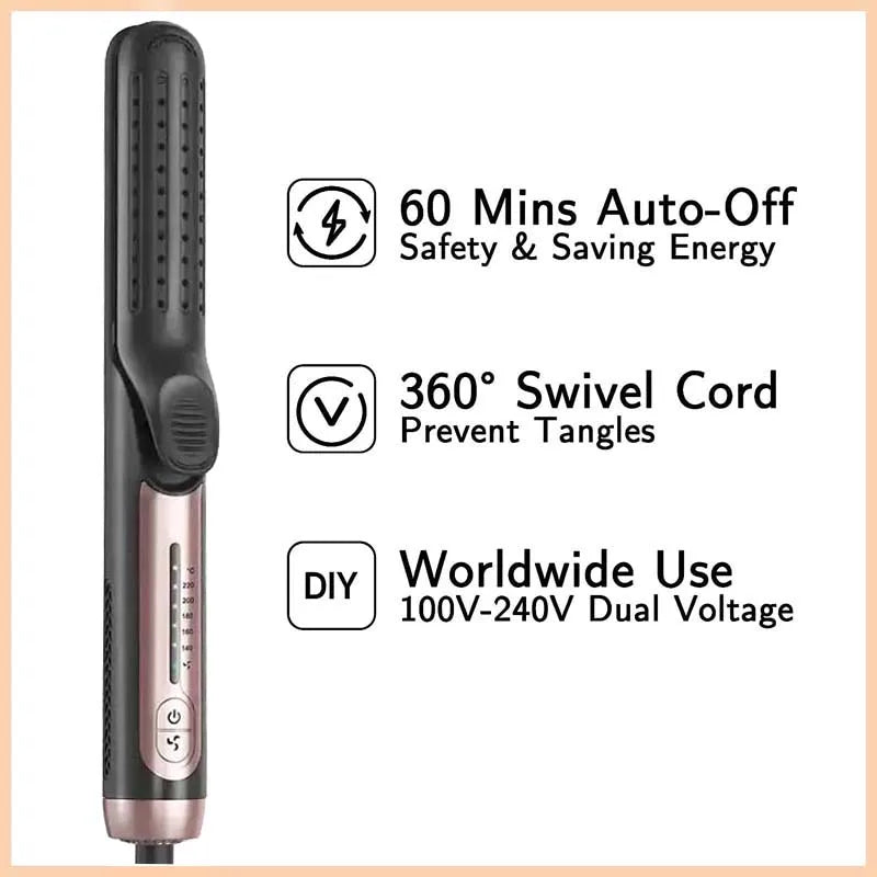 Versatile Ceramic Hair Styler & Curler