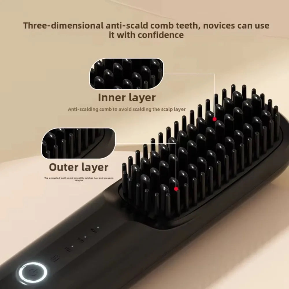 Brosse Lissante Ionique Sans Fil