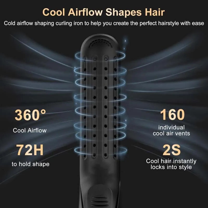 Versatile Ceramic Hair Styler & Curler