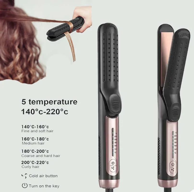 Versatile Ceramic Hair Styler & Curler